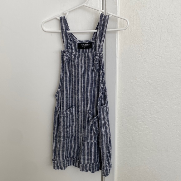 Galleon Woven Overalls - Whales